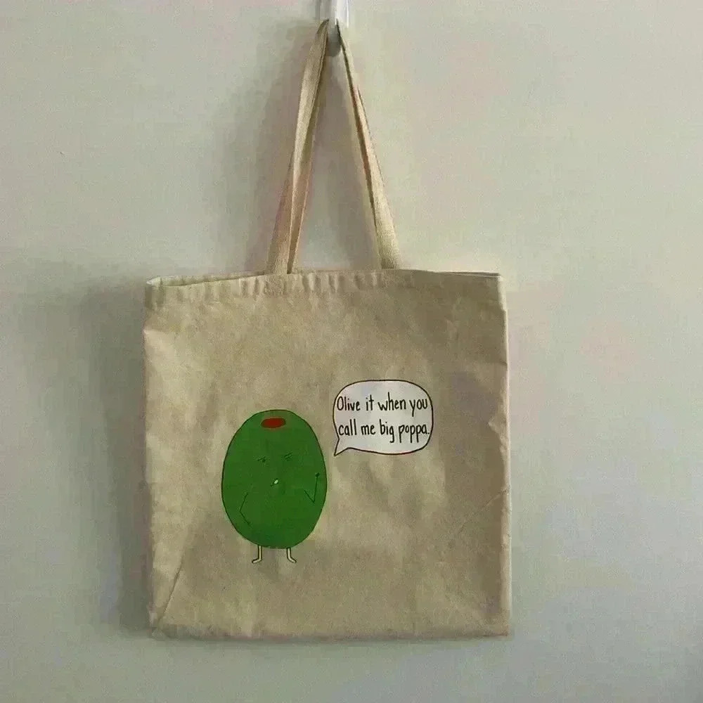 Funny Canavas tote bag